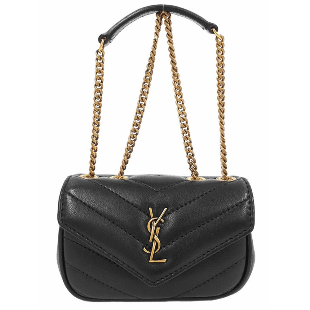 SAINT LAURENT Paris Saint Paris Lulu Bag Chain Handbag - Picture 1 of 5